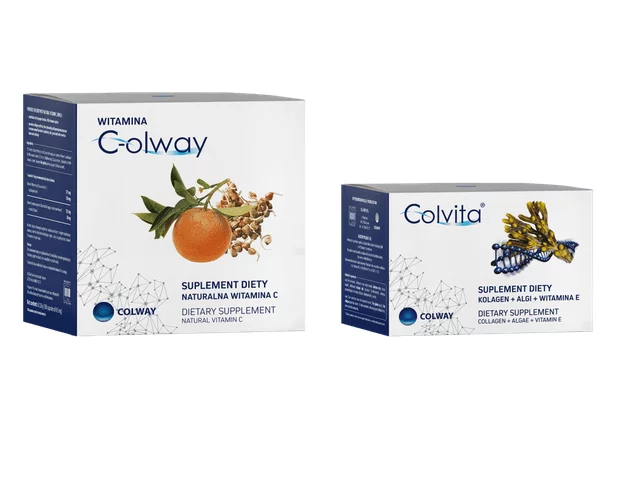 Colvita - 60 kapsułek + Witamina C-olway 100 kapsułek